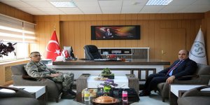 ​​​​​​​Tuğgeneral İnan, DSİ 24. Bölge Müdürü Dündar’ı ziyaret etti