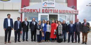 KAÜ'de Geleneksel El Sanatları Sergisinin açılışı yapıldı