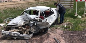 Sarıkamış’ta yolcu otobüsü ile otomobil çarpıştı: 2 yaralı