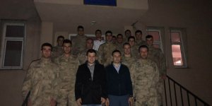 Kaymakam Koç, iftar yemeğinde Mehmetçikle bir araya geldi