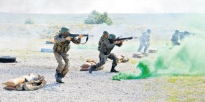 ​​​​​​​Kars'ta Türkiye-Azerbaycan Filli Atışlı Ortak Tabur Görev Kuvveti Tatbikatı