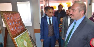 Sarıkamış’ta el emeği göz nuru ürünler sergilendi 