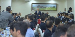 UDH Bakanı Arslan, Emniyet personeliyle iftar yaptı