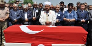 PKK’lı teröristlerce şehit edilen Nurettin Karadeniz gözyaşları arasında toprağa verildi