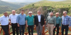 Vali Doğan, Susuz Şelalesi Mesire alanındaki çalışmaları inceledi