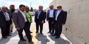 Arslan ve Kılıç Kars'ta yol çalışmalarını inceledi