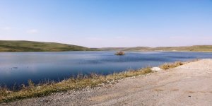 Kars Barajında, görsel güzellik herkesi hayran bırakıyor