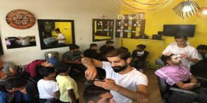 Berberlerin bayram mesaisi yoğunlaştı