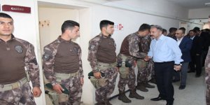 Emniyet Müdürü Ümit Bitirik, meslektaşlarıyla bayramlaştı