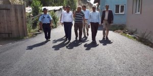 Sarıkamış’ta asfalt çalışmaları sürüyor