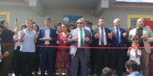 Sarıkamış’ta hayırsever tarafından yapılan okulun açılışı yapıldı