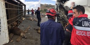 Digor’da trafik kazası: 1’i ağır 4 yaralı