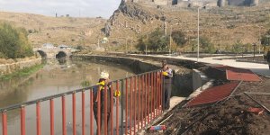 Kars bisiklet parkurunda güvenlik önlemleri alınıyor