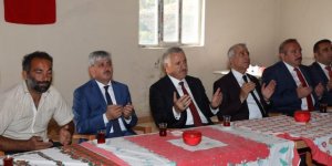 Vali Doğan ve AK Parti milletvekillerinden Sedanur’un ailesine ziyaret