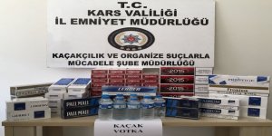 Kars’ta kaçak içki ele geçirildi