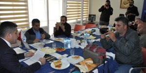 İŞKUR Müdürü Bulut, basınla bir araya geldi