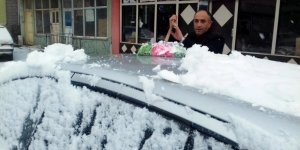 Sarıkamış’ta kar yağışı