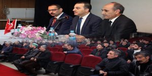 Kars Valisi Türker Öksüz, Taşıma ve Servis Şoförleri ile bir araya geldi