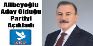 Naif Alibeyoğlu DSP’den Kars Belediye Başkan Adayı oldu