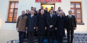 AK Parti heyetinden Vali Öksüz’e ziyaret
