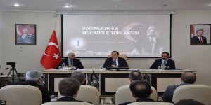 Kars’ta bağımlılıkla mücadele toplantısı yapıldı