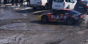 Milli Rallici'den Sarıkamış’ta muhteşem drift