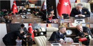 Rehabilitasyon öğrencileri polis haftasını kutladı