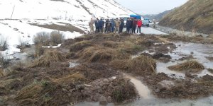 Sarıkamış’ta heyelan...