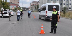 Kars’ta trafik denetimi