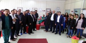 Kars’ta kan bağışına sağlıkçılardan yoğun ilgi 