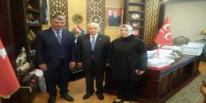  Kağızman Belediye Başkanı Yıldız, Bahçeli ile görüştü 