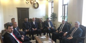  Arslan ve Kılıç’tan Kaymakam Koşal'a hayırlı olsun ziyareti 