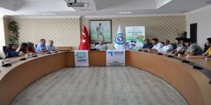KAÜ Rektörü Prof. Dr. Hüsnü Kapu, stajyerlerle bir araya geldi