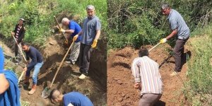Belediye çalışıyor Kağızman güzelleşiyor
