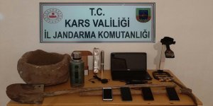 Kaçak kazı yapan 7 kişi yakalandı