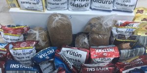 Kars polisinden kaçak tütün operasyonu
