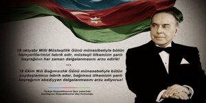 Azerbaycan Kars Başkonsolosu Nuru Guliyev'in Bağımsızlık Günü mesajı