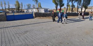 Arpaçay Arslanoğlu köyü parke yola kavuştu
