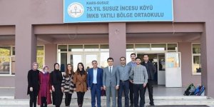 Kaymakam İnam’dan Yatılı Bölge Okulu’na ziyaret