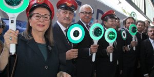 Çin'den Avrupa'ya giden yük treni Ankara’dan törenle uğurlandı