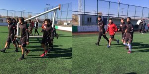 Kars 36 Spor Çayeli Spor karşılaşması hazırlıklarını sürdürüyor