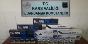 Kars’ta Jandarmadan kaçak sigara uygulaması