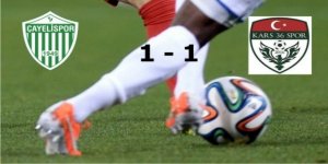 Çayeli: 1 - Kars 36 Spor: 1