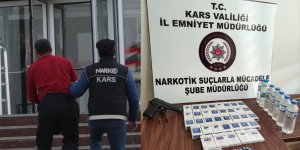 Su şişesinde kaçak alkol yakalandı