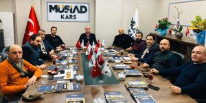 Kars MÜSİAD Yönetim Kurulu toplandı