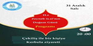 Kars'ta Hz. Zeynep'in doğum günü anma etkinliği gerçekleştirilecek