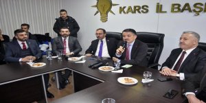 AK Gençlik Kars’ta, Bakanlarla buluştu