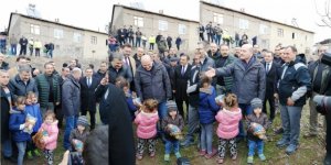 Vali Türker Öksüz, Bakanlar ile Elazığ deprem bölgesinde