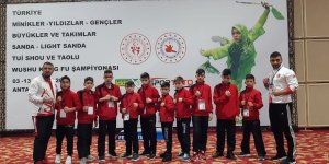 Kağızman, Wushu Türkiye Şampiyonası’na damgasını vurdu