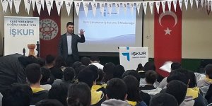İŞKUR’dan öğrencilere meslek seçimi semineri verildi